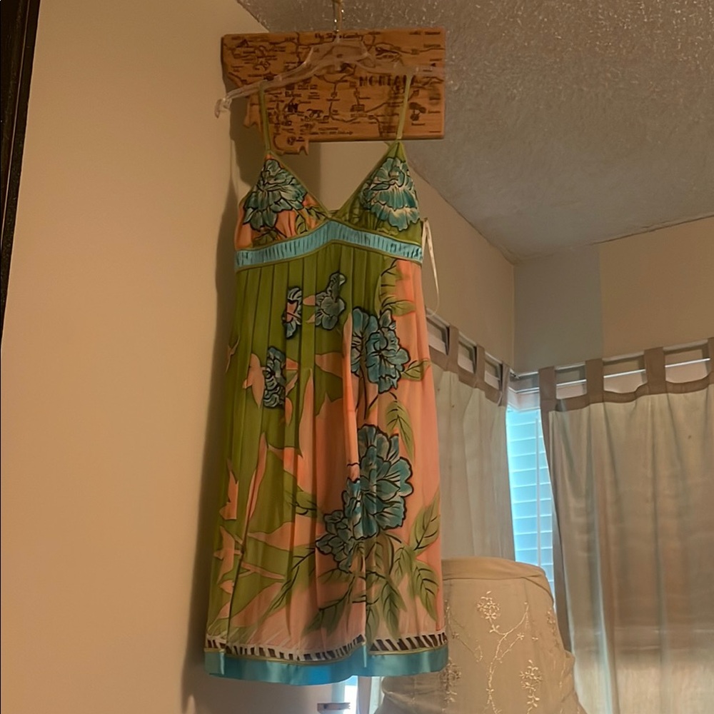 Sue Wong SILK Midi Dress